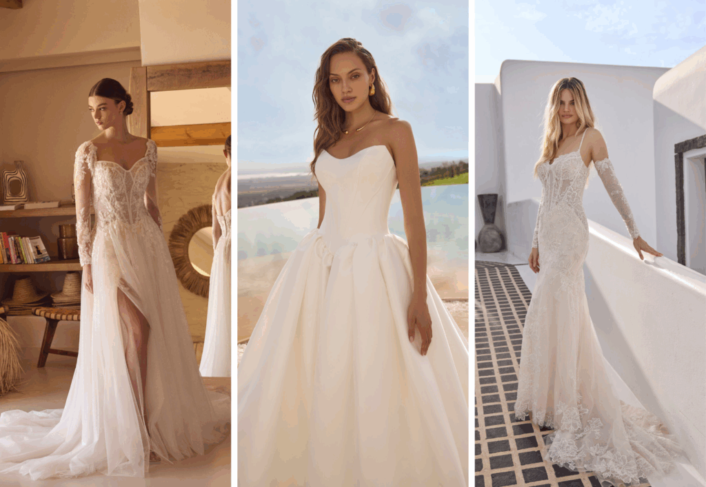 menyasszonyi ruha anyagok